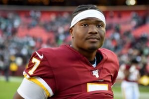 dwayne haskins wife