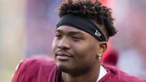dwayne haskins wife