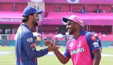 lucknow super giants vs rajasthan royals timeline