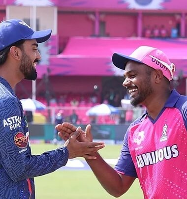lucknow super giants vs rajasthan royals timeline