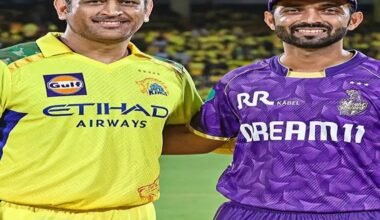 kolkata knight riders vs chennai super kings timeline