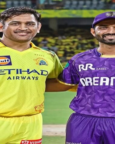 kolkata knight riders vs chennai super kings timeline