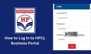 HPCL Business Portal Login Page