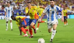 argentina national football team vs colombia national football team timeline