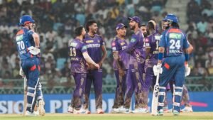 lucknow super giants vs kolkata knight riders timeline