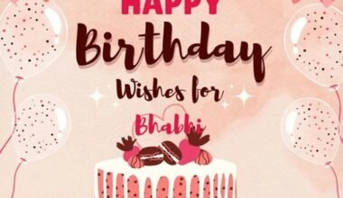 Birthday Wishes for Bhabhi Ji